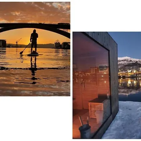 With Loft & Window Balcony, Free Parking דירה ברגן