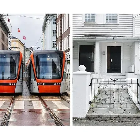 With Loft & Window Balcony, Free Parking ברגן