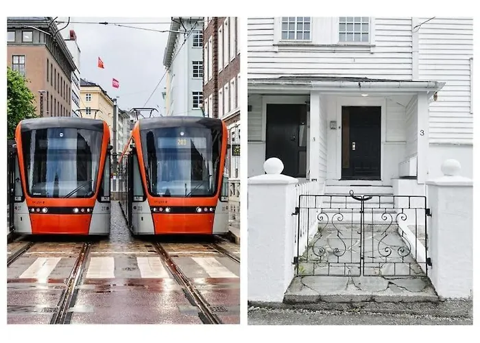 With Loft & Window Balcony, Free Parking ברגן